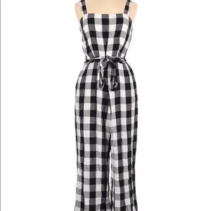 Gingham Jumpsuit